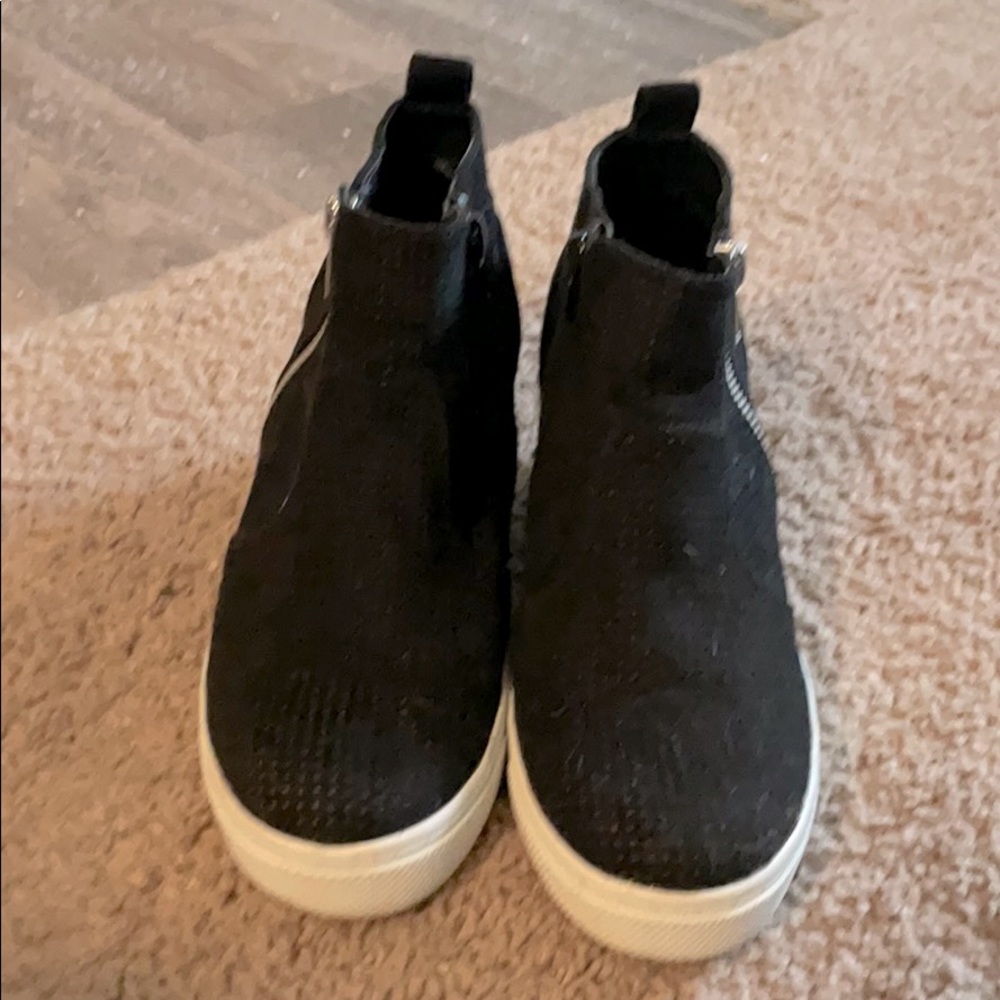 Wedge high tops! Size 6.5. Worn once!
